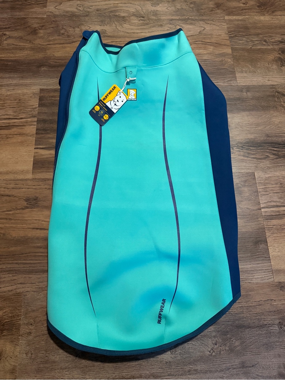 Ruffwear Undercoat Dog Water Jacket, Aurora Teal, XL